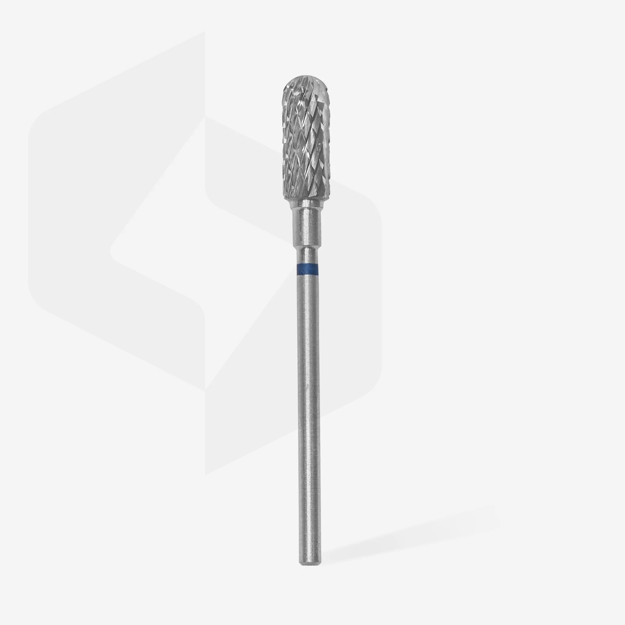 STALEKS EXPERT Carbide nail drill bit rounded cylinder blue, head diameter 5 mm, working part 13 mm - Image 2