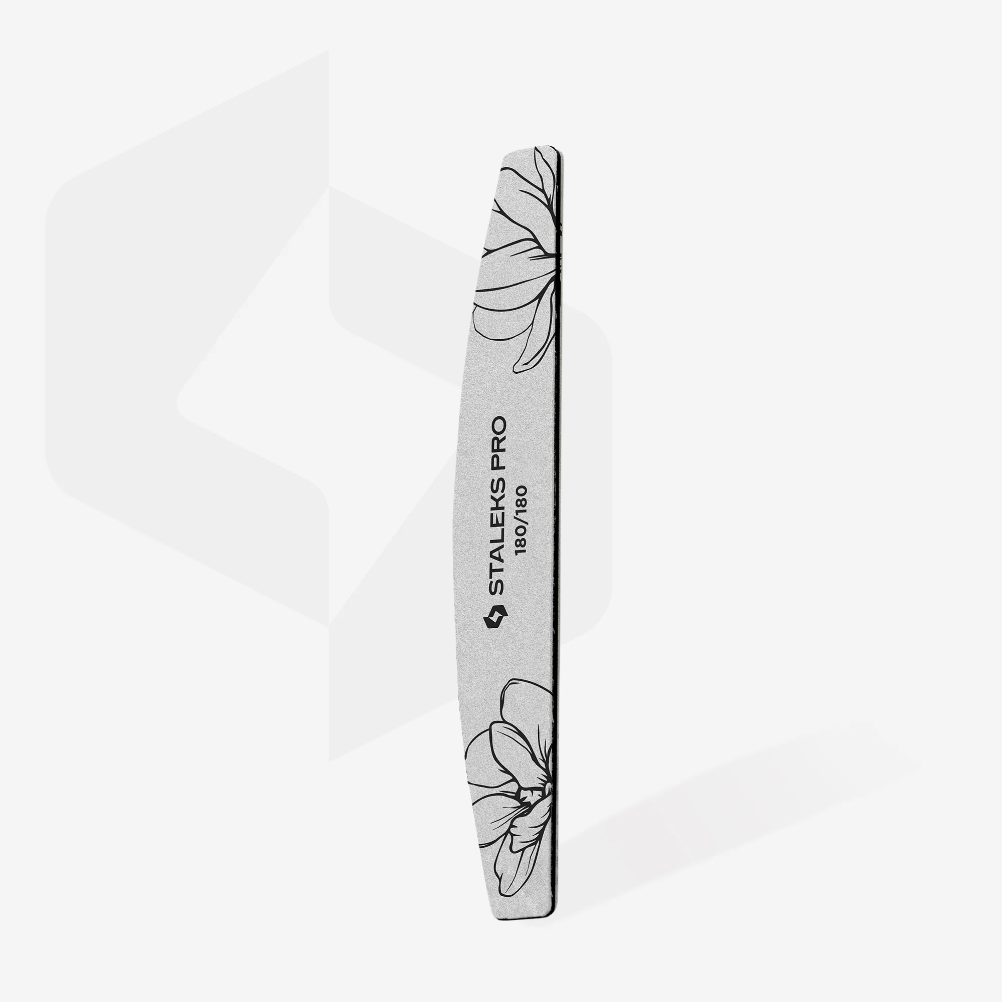 STALEKS EXPERT 40 Crescent mineral nail file, 180/240 grit (1 pc) - Image 3