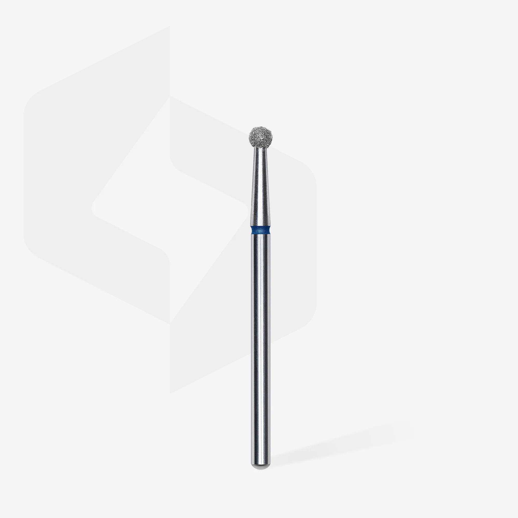 STALEKS EXPERT Diamond nail drill bit ball blue, head diameter 2,7 mm - Image 2