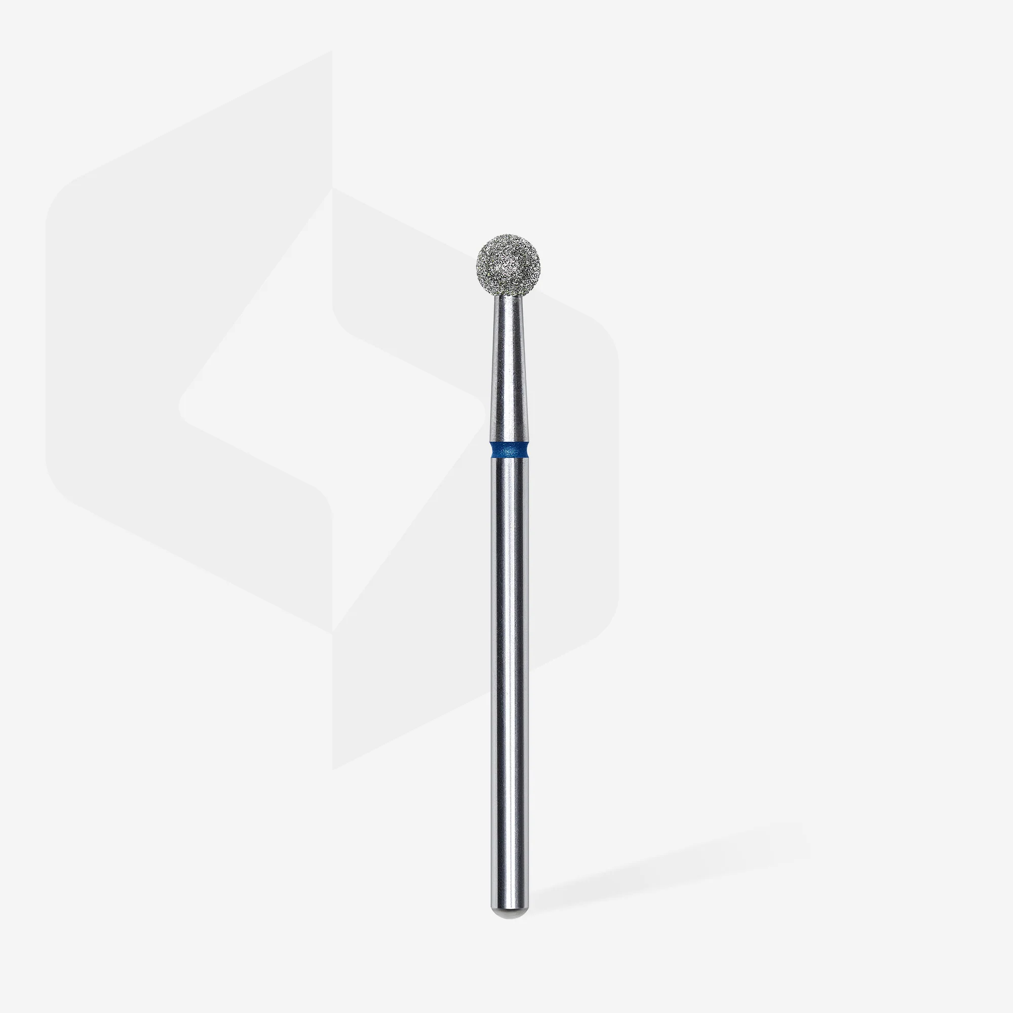 STALEKS EXPERT Diamond nail drill bit ball blue, head diameter 4 mm - Image 2