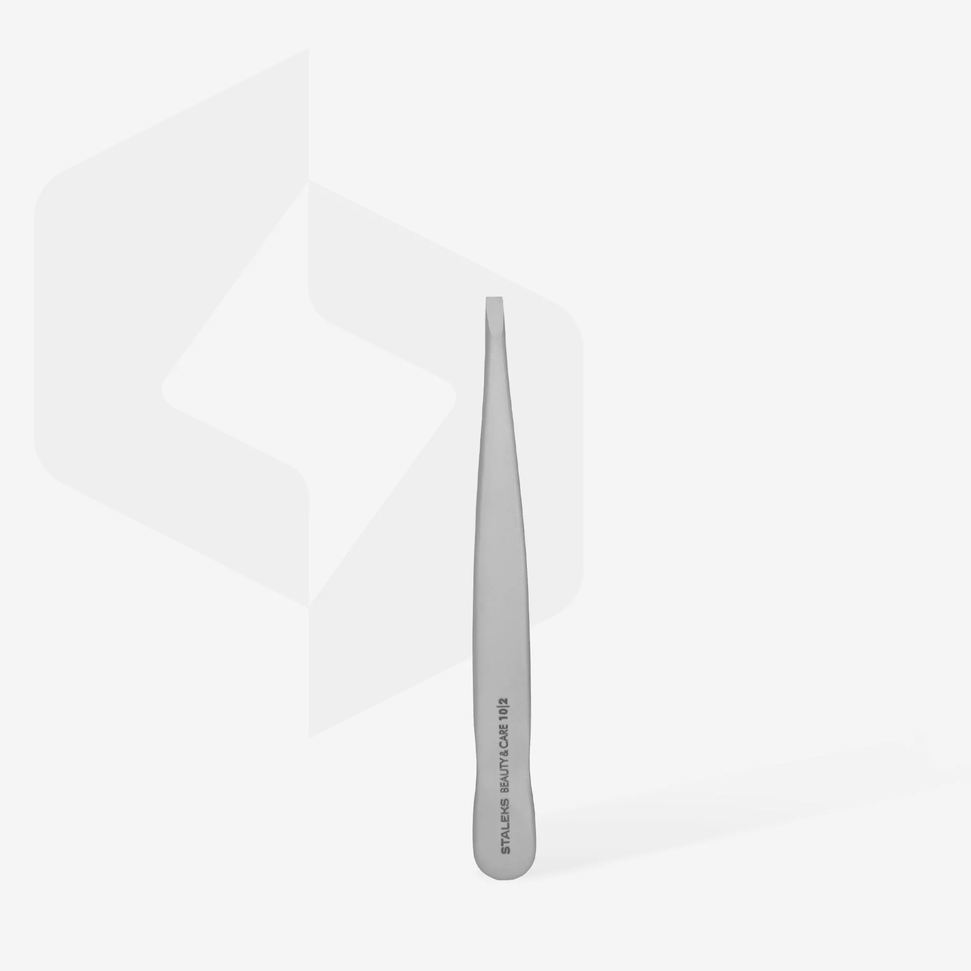 STALEKS BEAUTY & CARE 10 TYPE 2 Eyebrow tweezers narrow straight - Image 3