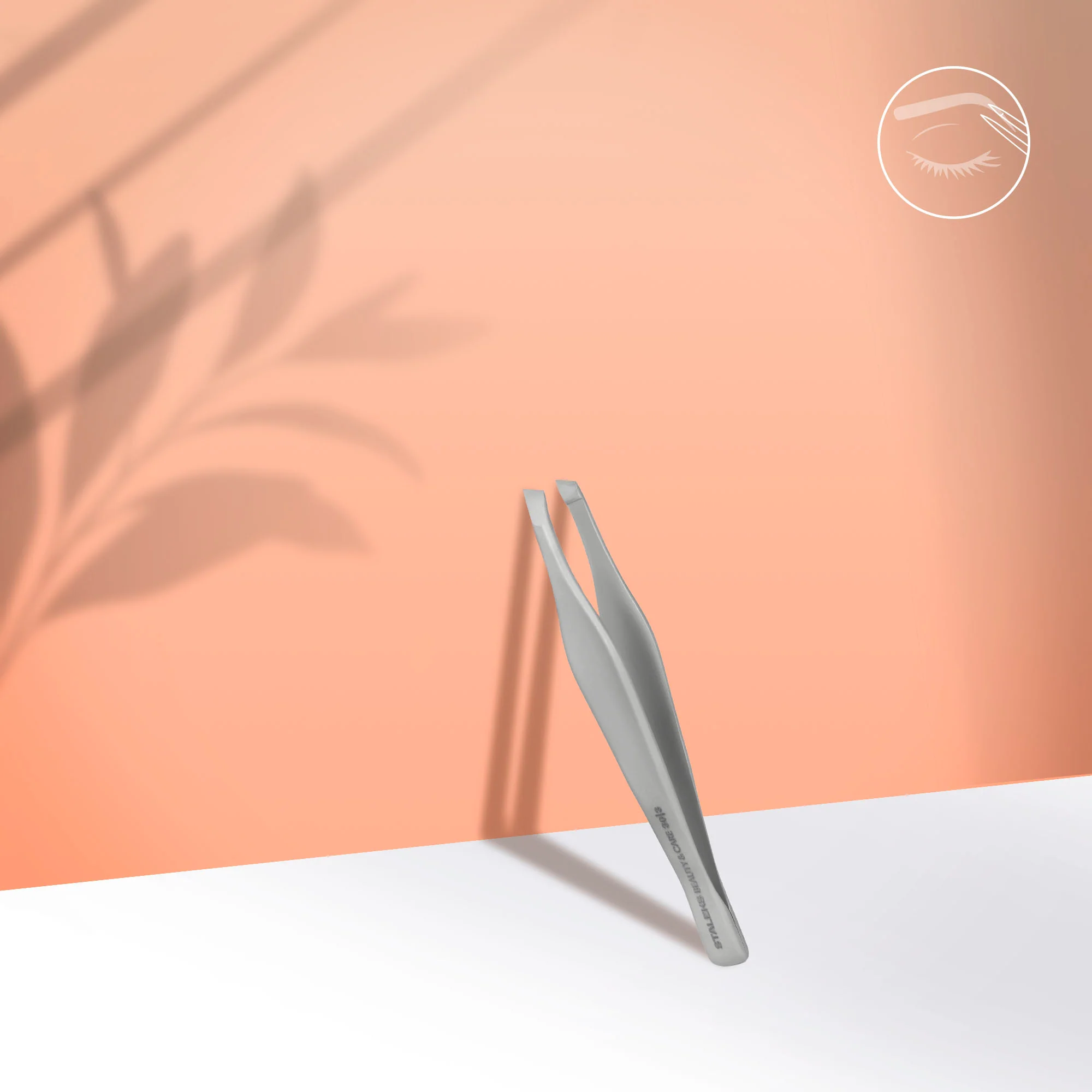 STALEKS BEAUTY & CARE 30 TYPE 3 Eyebrow tweezers wide beveled