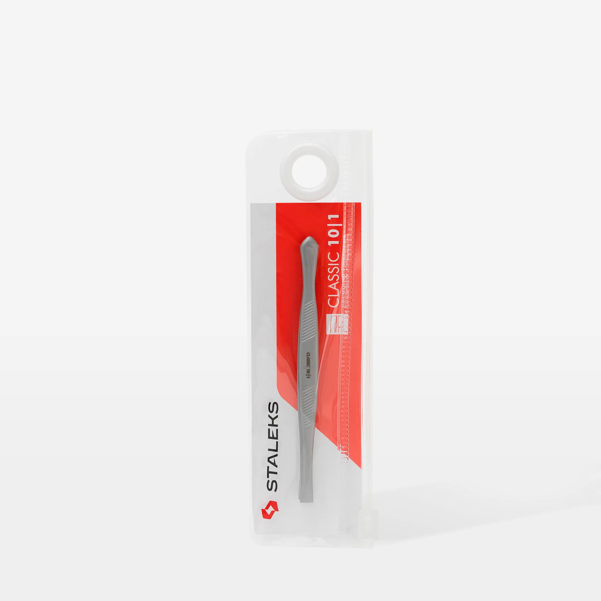 STALEKS CLASSIC 10 TYPE 1 Eyebrow tweezers wide straight - Image 4