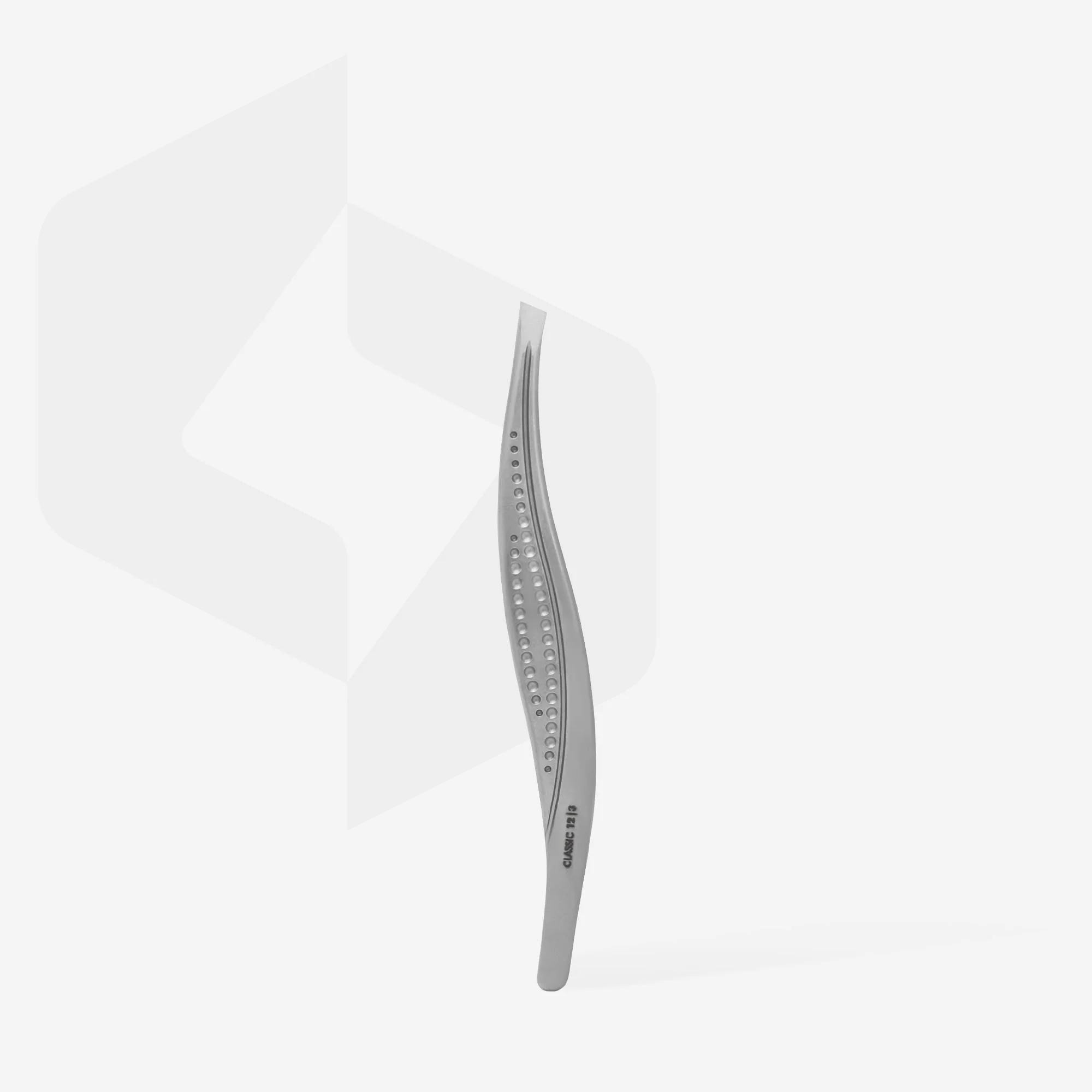 STALEKS CLASSIC 12 TYPE 3 Eyebrow tweezers wide beveled - Image 3
