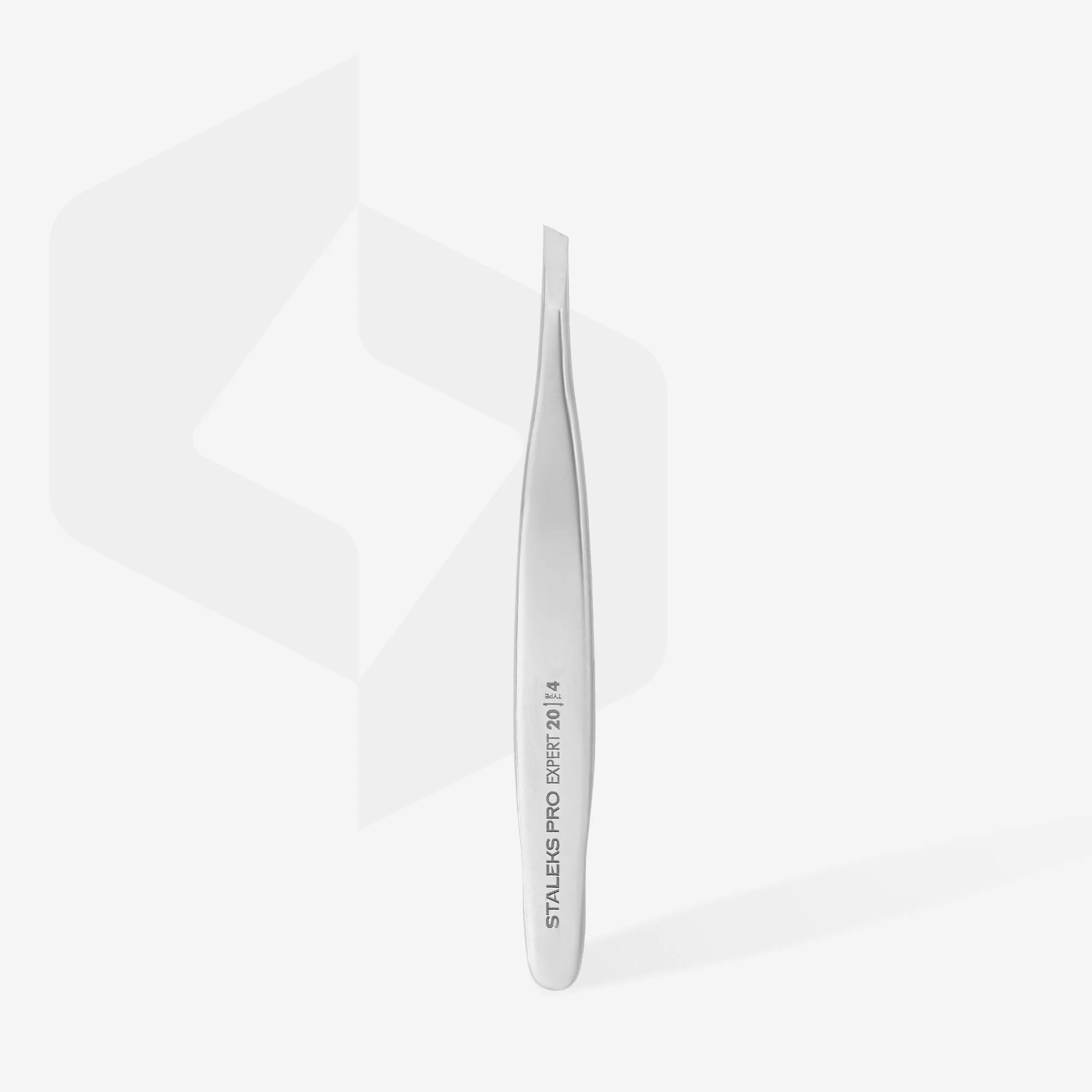 STALEKS EXPERT 20 TYPE 4 Professional eyebrow tweezers narrow beveled - Image 3