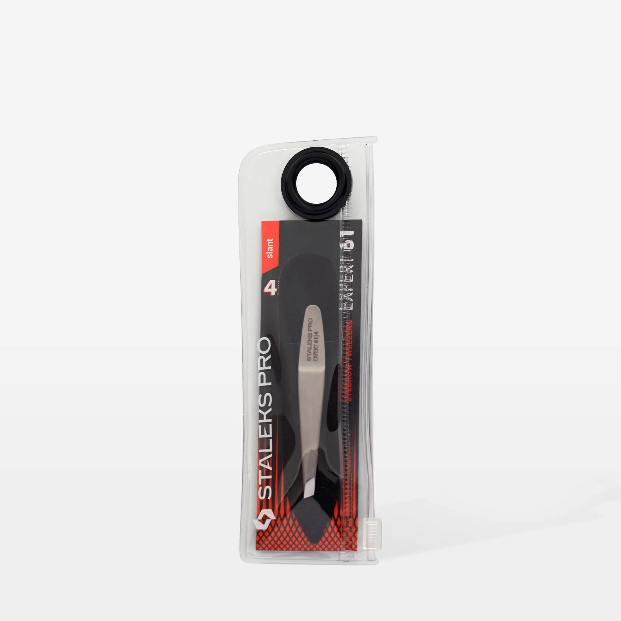 STALEKS EXPERT 61 TYPE 4 Professional eyebrow tweezers narrow beveled - Image 4