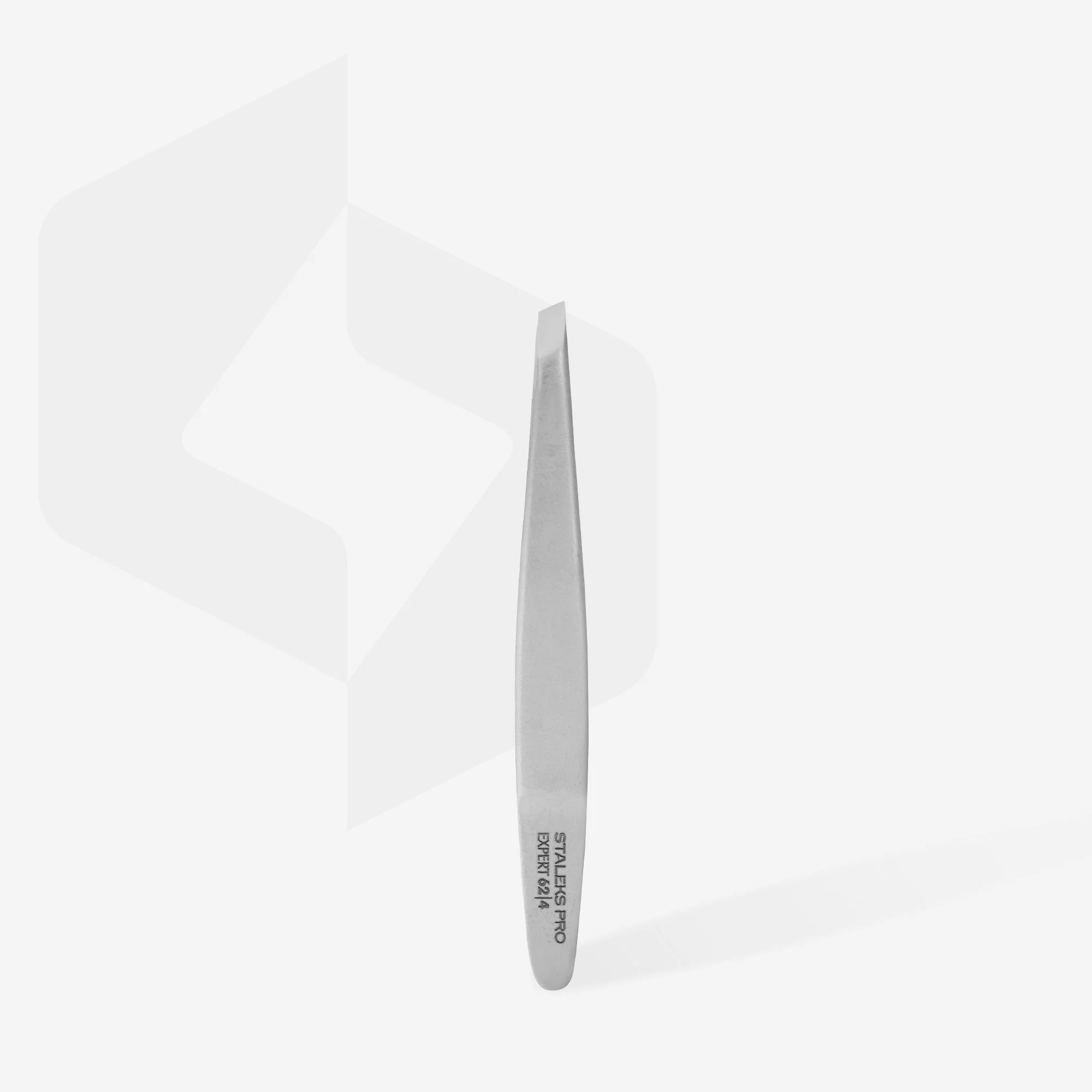 STALEKS EXPERT 62 TYPE 4 Professional eyebrow tweezers narrow beveled - Image 3