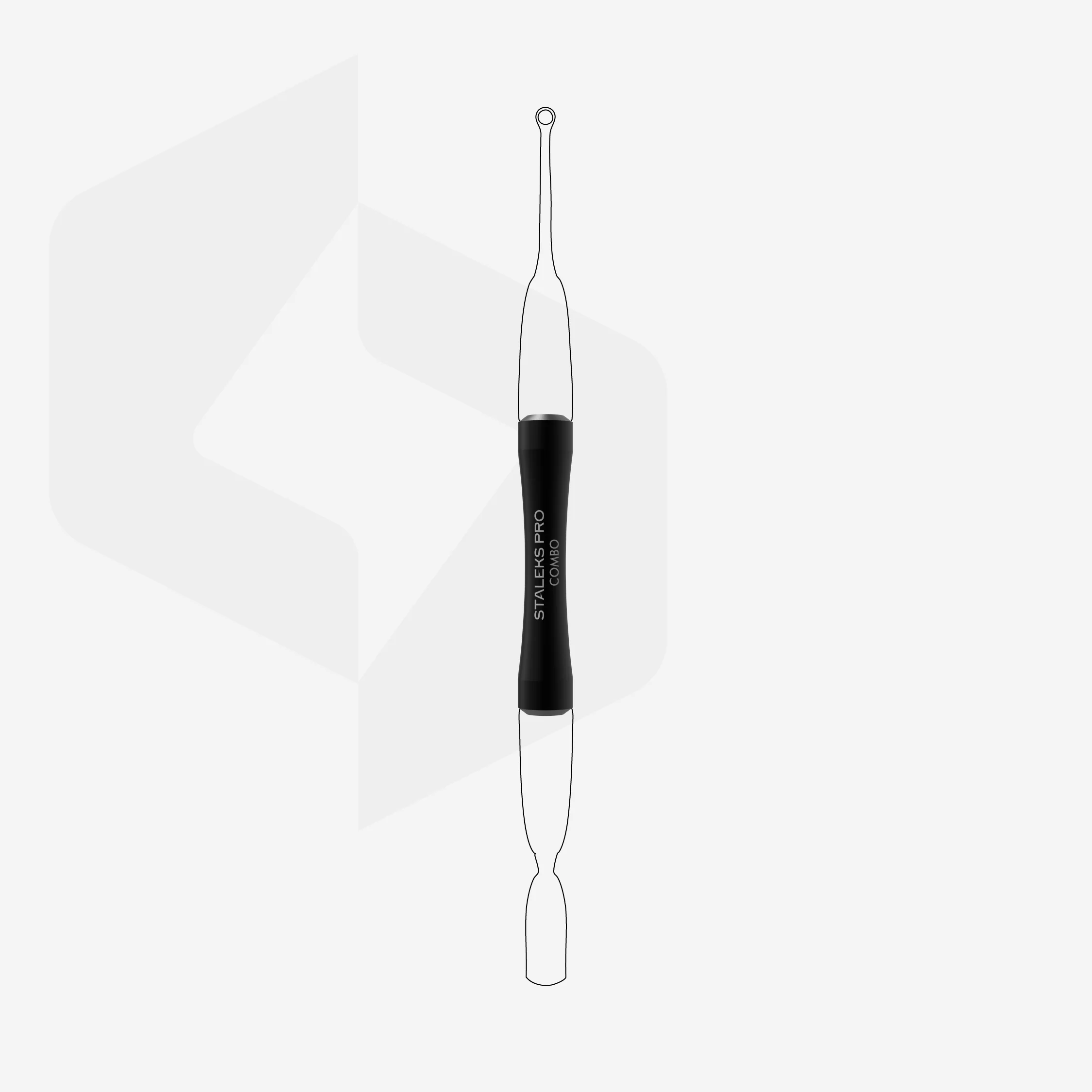 STALEKS UNIQ 10b Combo Handle of the pusher for replaceable working parts (black) - Image 4