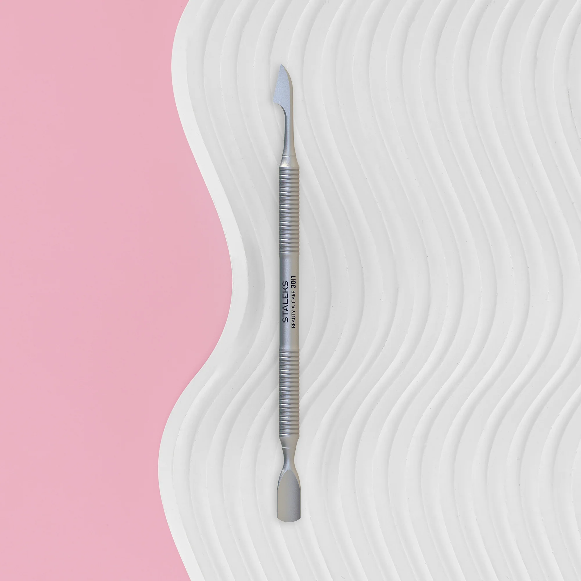 STALEKS BEAUTY & CARE 30 TYPE 1 Rounded narrow pusher and cleaner