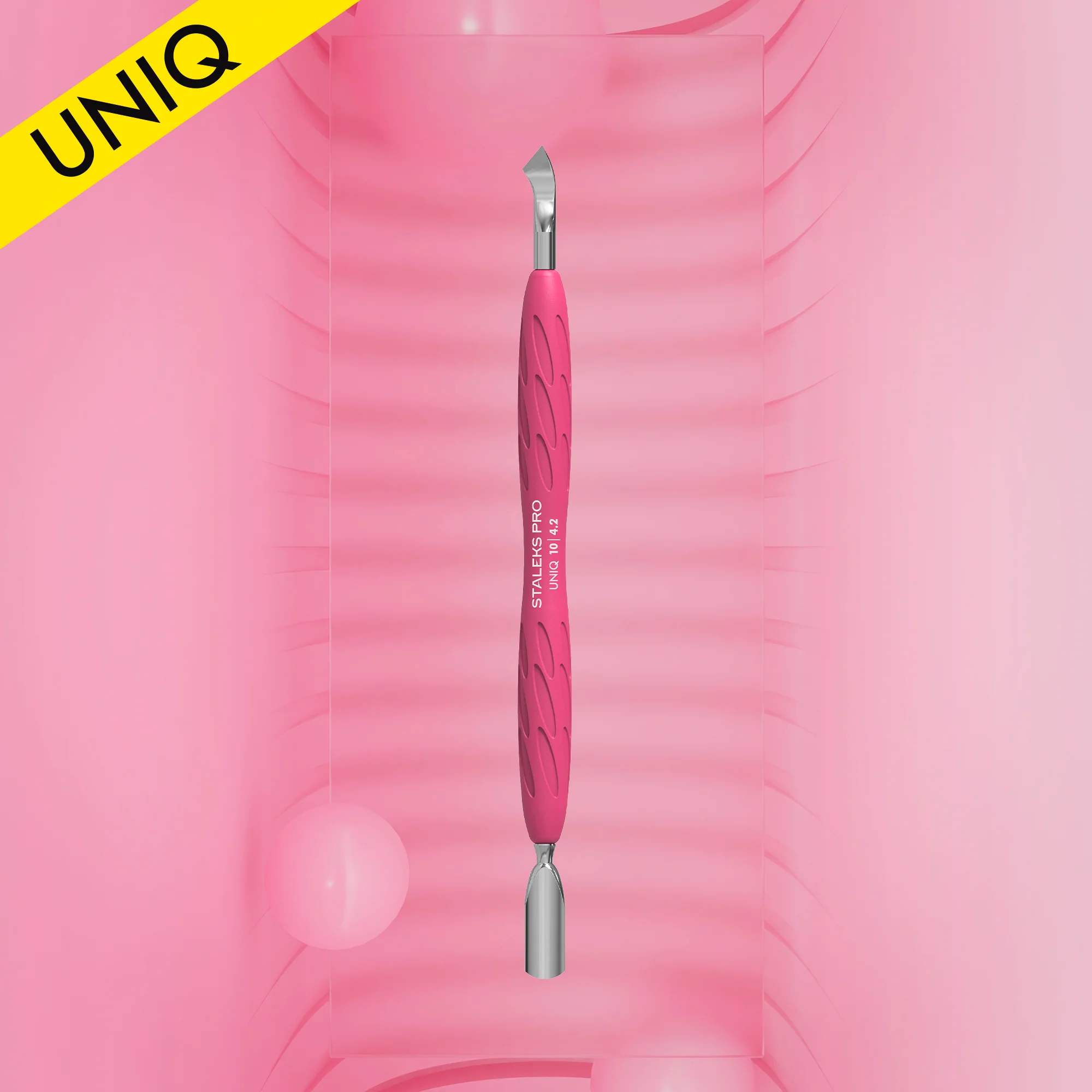 STALEKS UNIQ 10 TYPE 4.2 Gummy Rounded narrow pusher and bent blade - Image 5