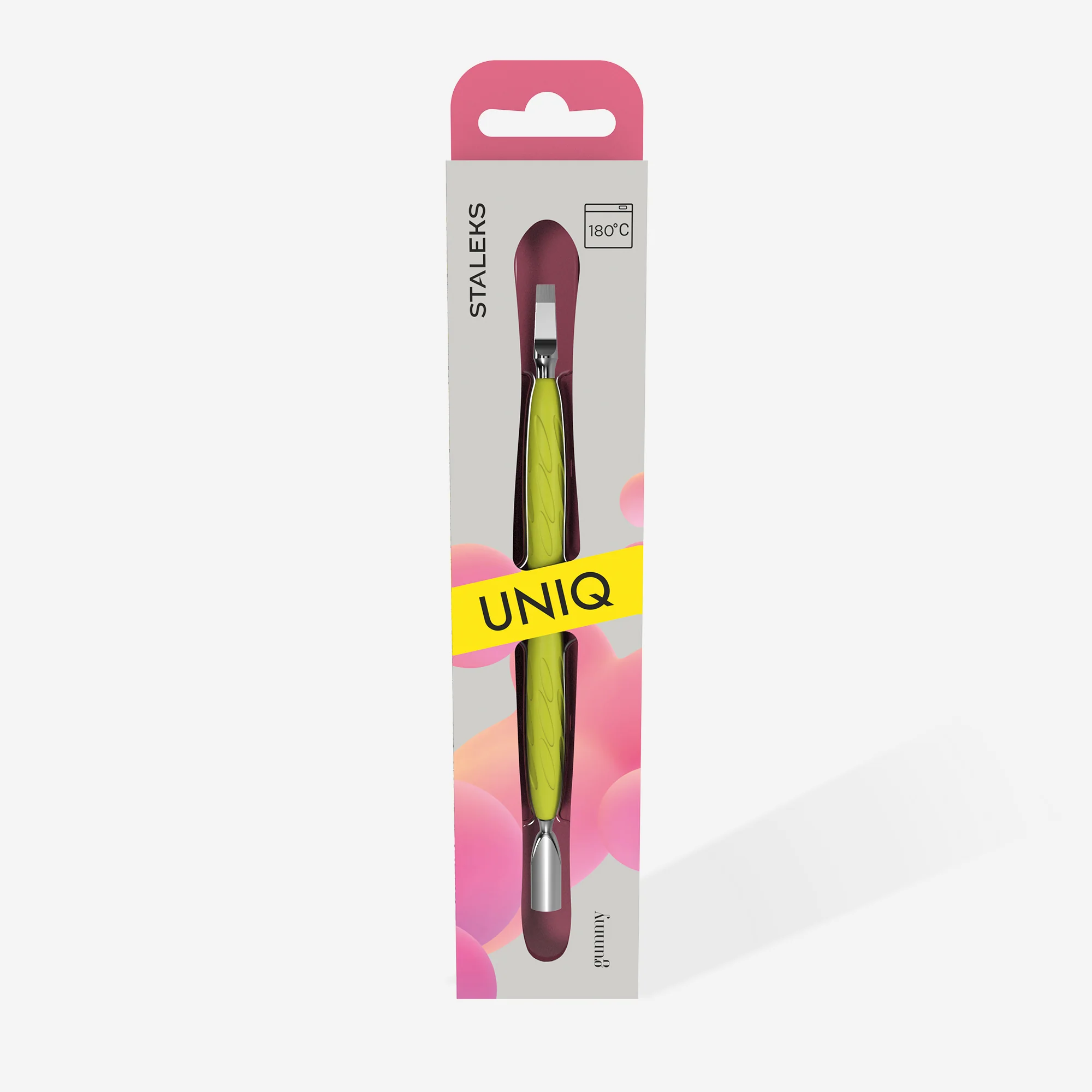 STALEKS UNIQ 10 TYPE 5 Gummy Rounded narrow pusher and straight blade - Image 4