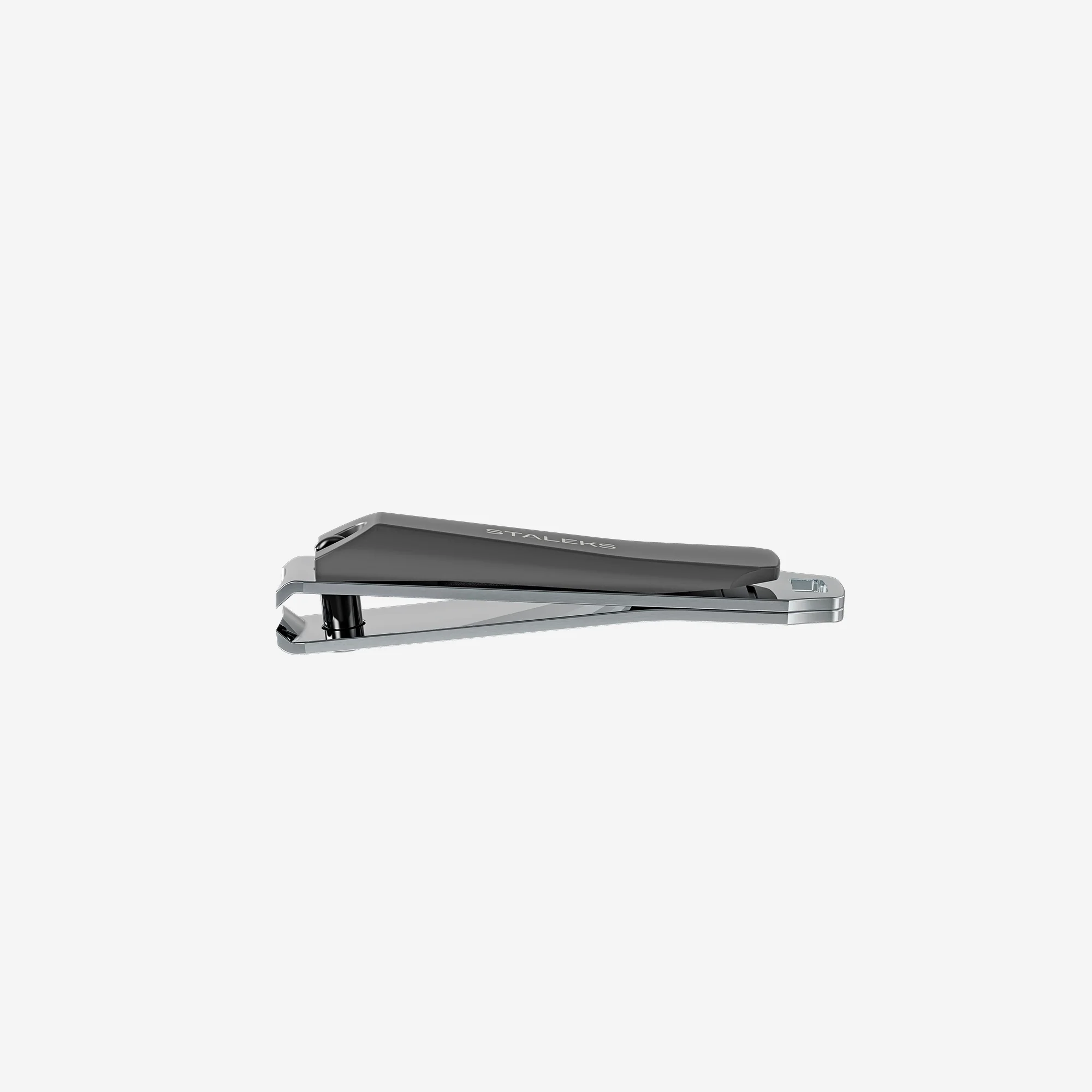 STALEKS BEAUTY & CARE 50 Nail clipper small with matte handle and nail file - Image 3