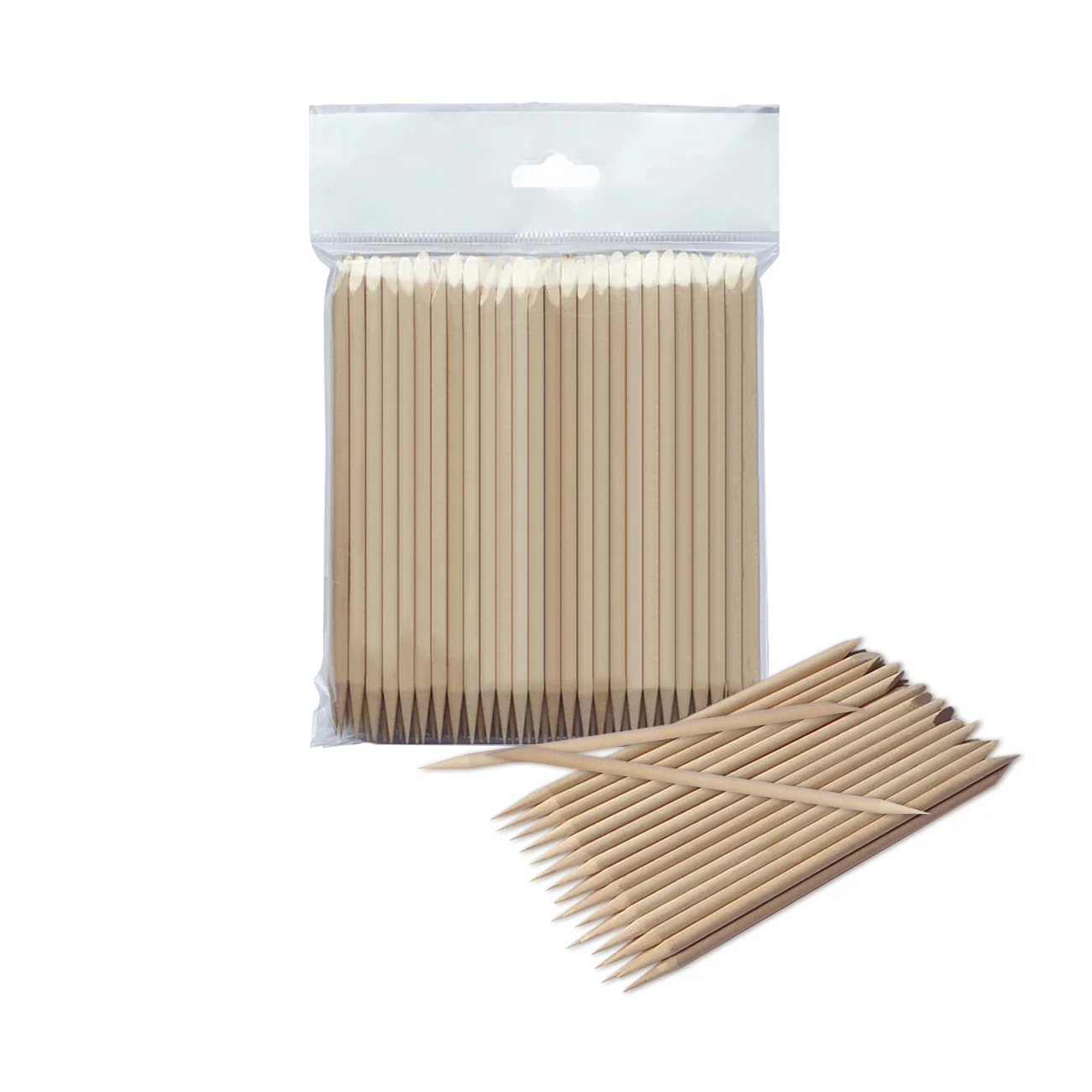 STALEKS EXPERT Orange stick wooden, 150 mm (100 pcs) - Image 3