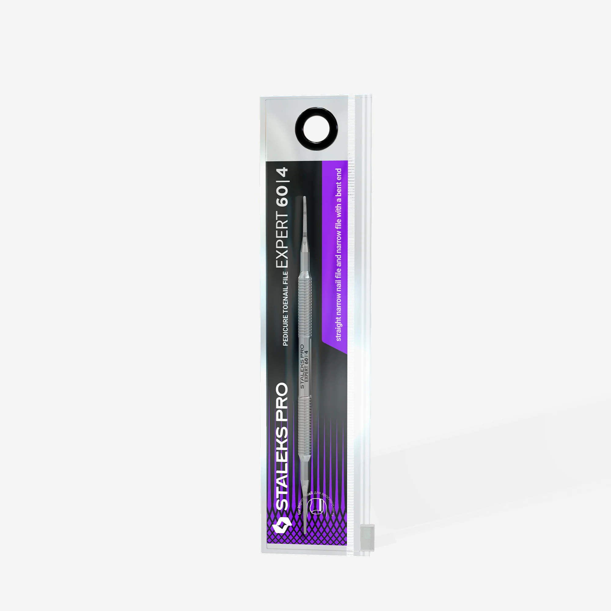 STALEKS EXPERT 60 TYPE 4 Straight narrow nail file and narrow file with a bent end - Image 4