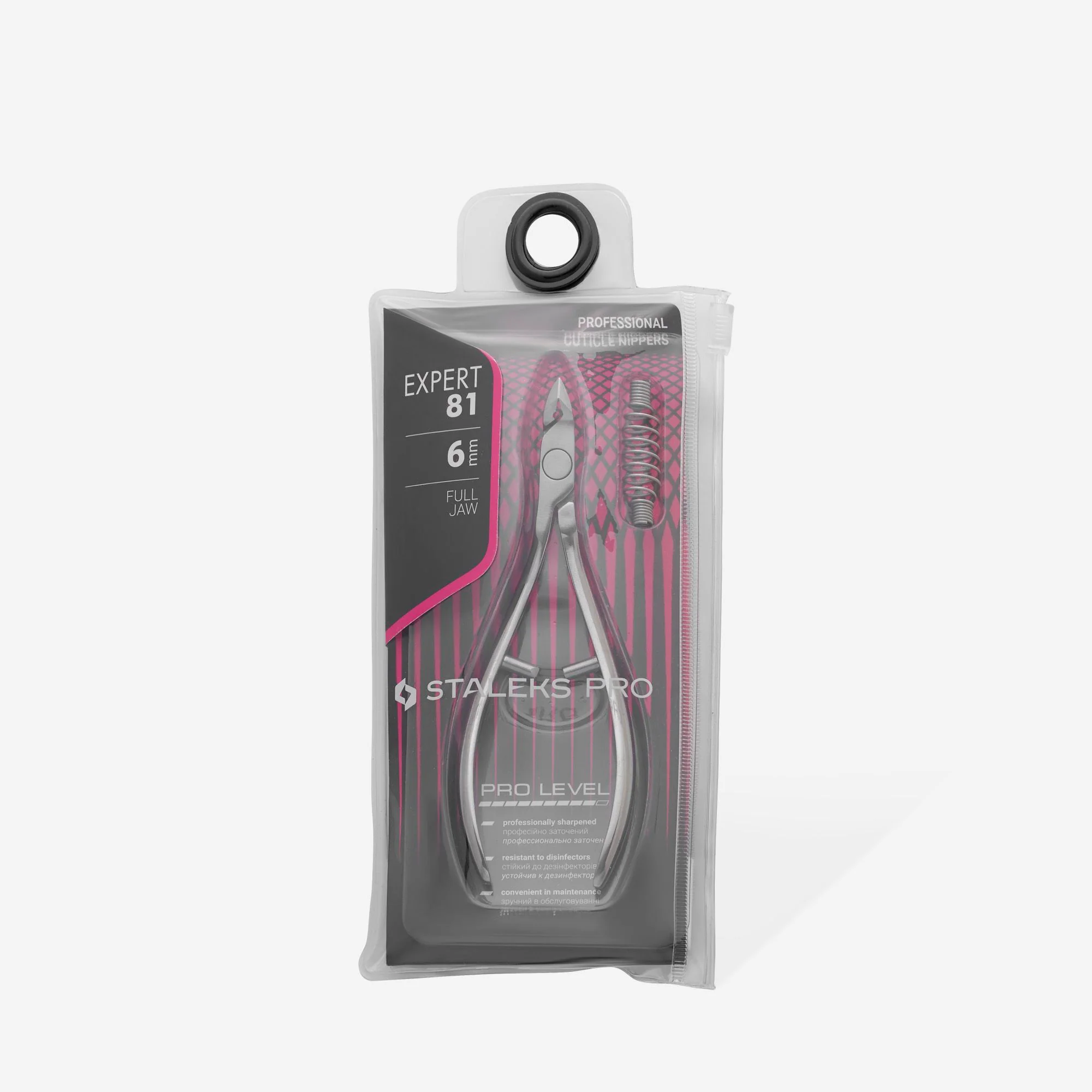 STALEKS EXPERT 81 Professional cuticle nippers, 6 mm - Image 4