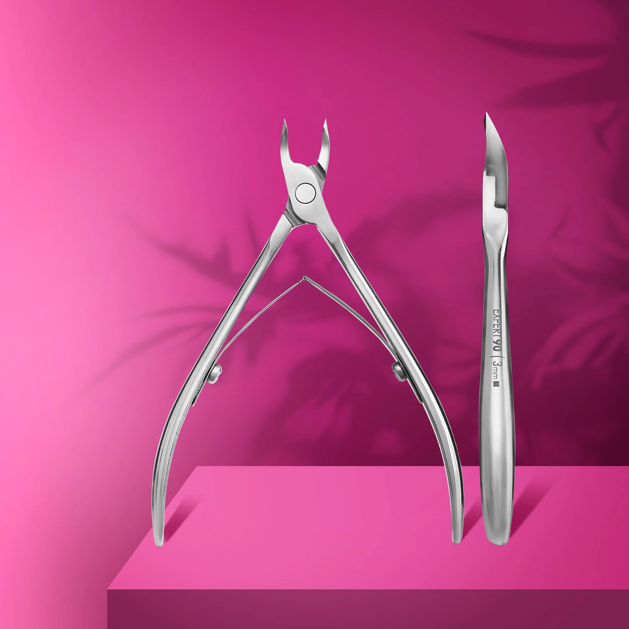 STALEKS EXPERT 90 Professional cuticle nippers, 3 mm