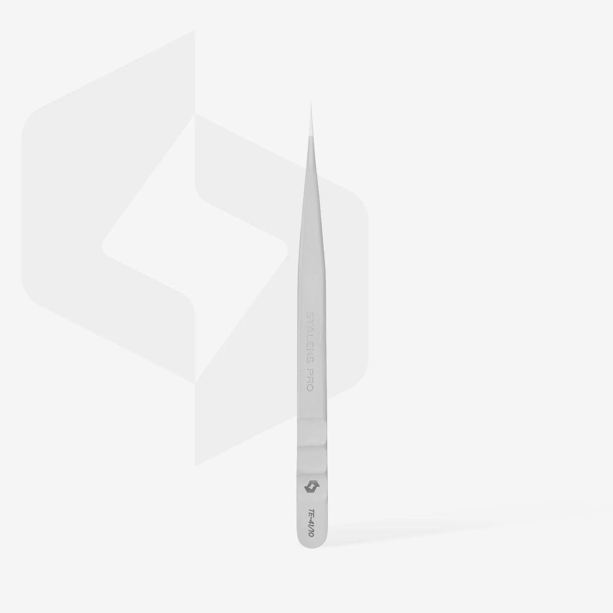 STALEKS EXPERT 41 TYPE 10 Professional lash tweezers with fiber tips, straight - Image 3