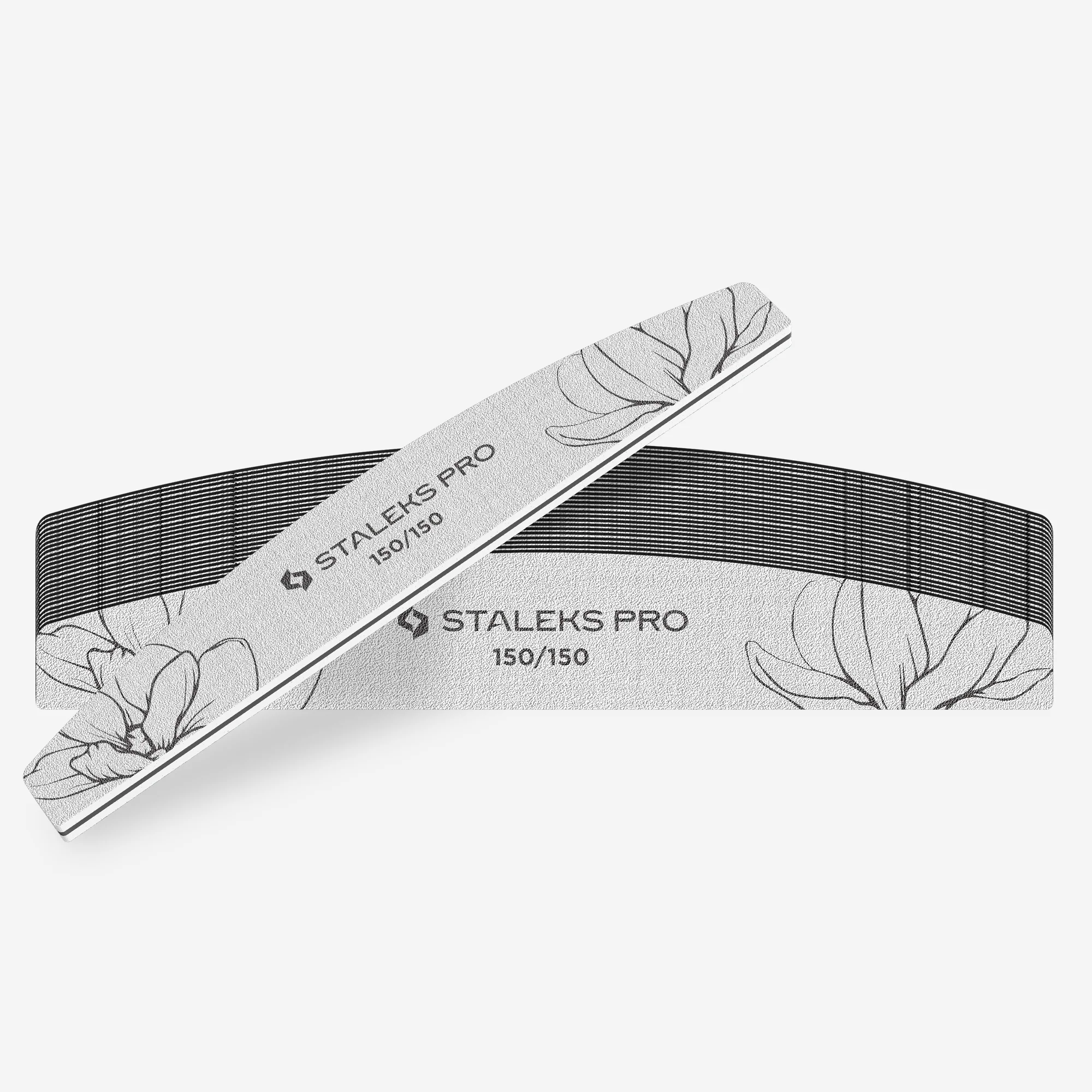 STALEKS EXPERT 40 Crescent mineral nail file, 150/150 grit (25 pc) - Image 3