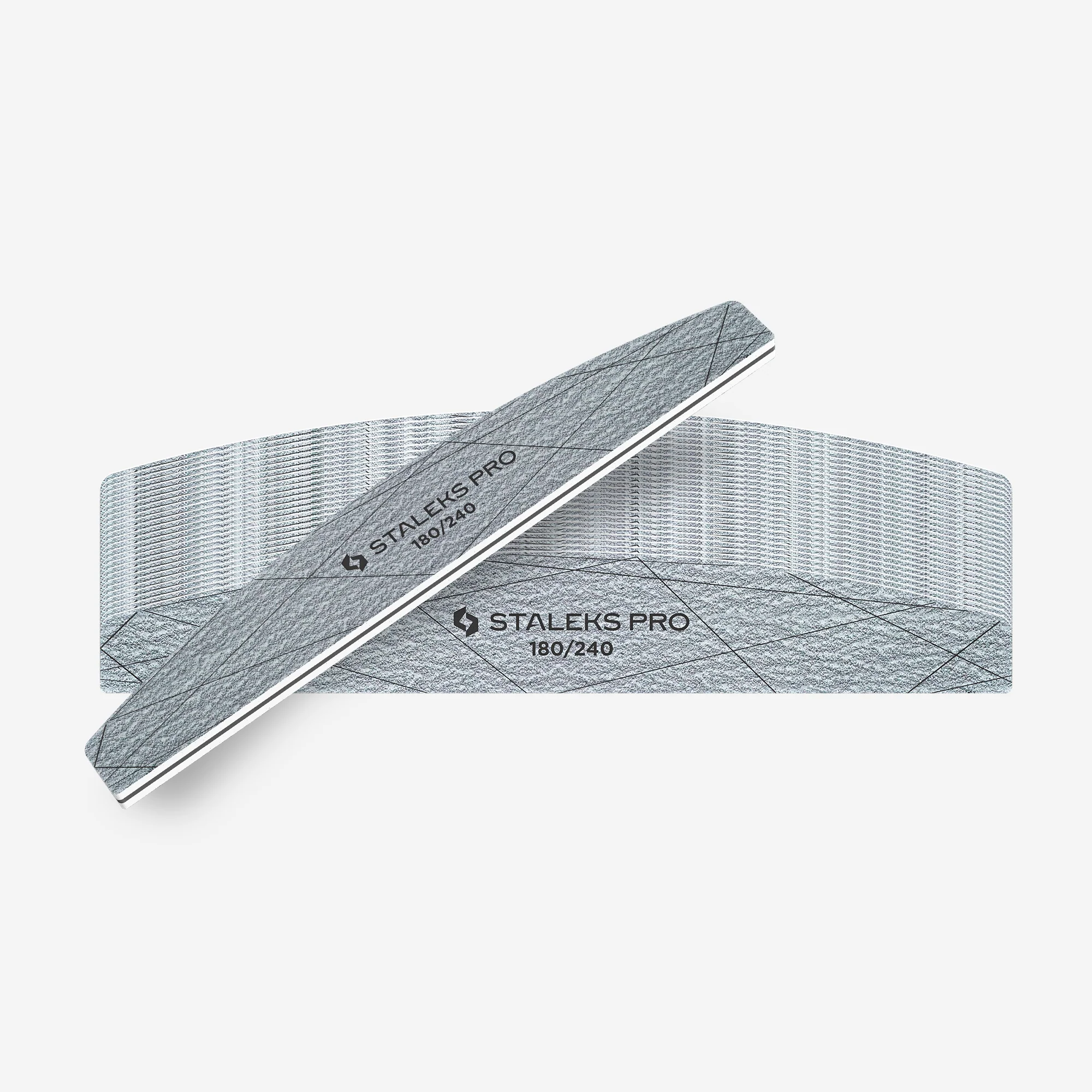 STALEKS Crescent mineral nail file SMART 40 180/240 grit (25 pcs) - Image 3