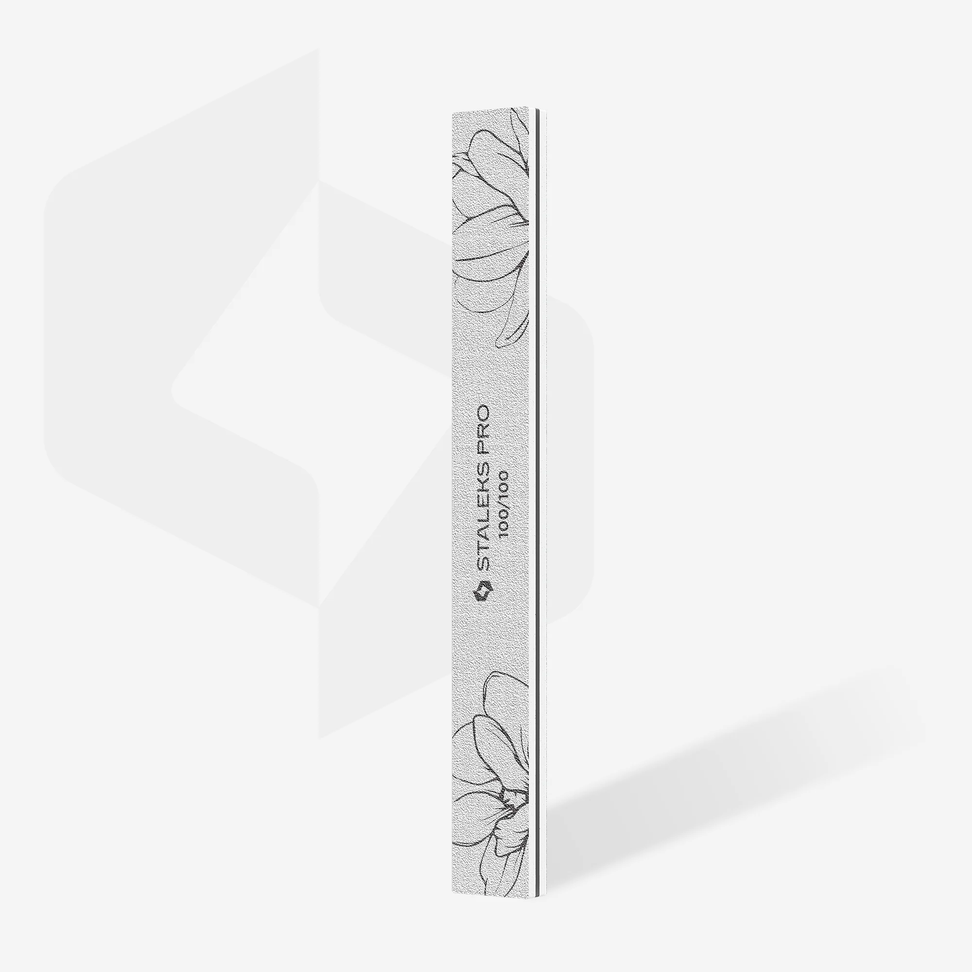 STALEKS EXPERT 20 Straight mineral nail file, 100/100 grit (25 pc) - Image 2