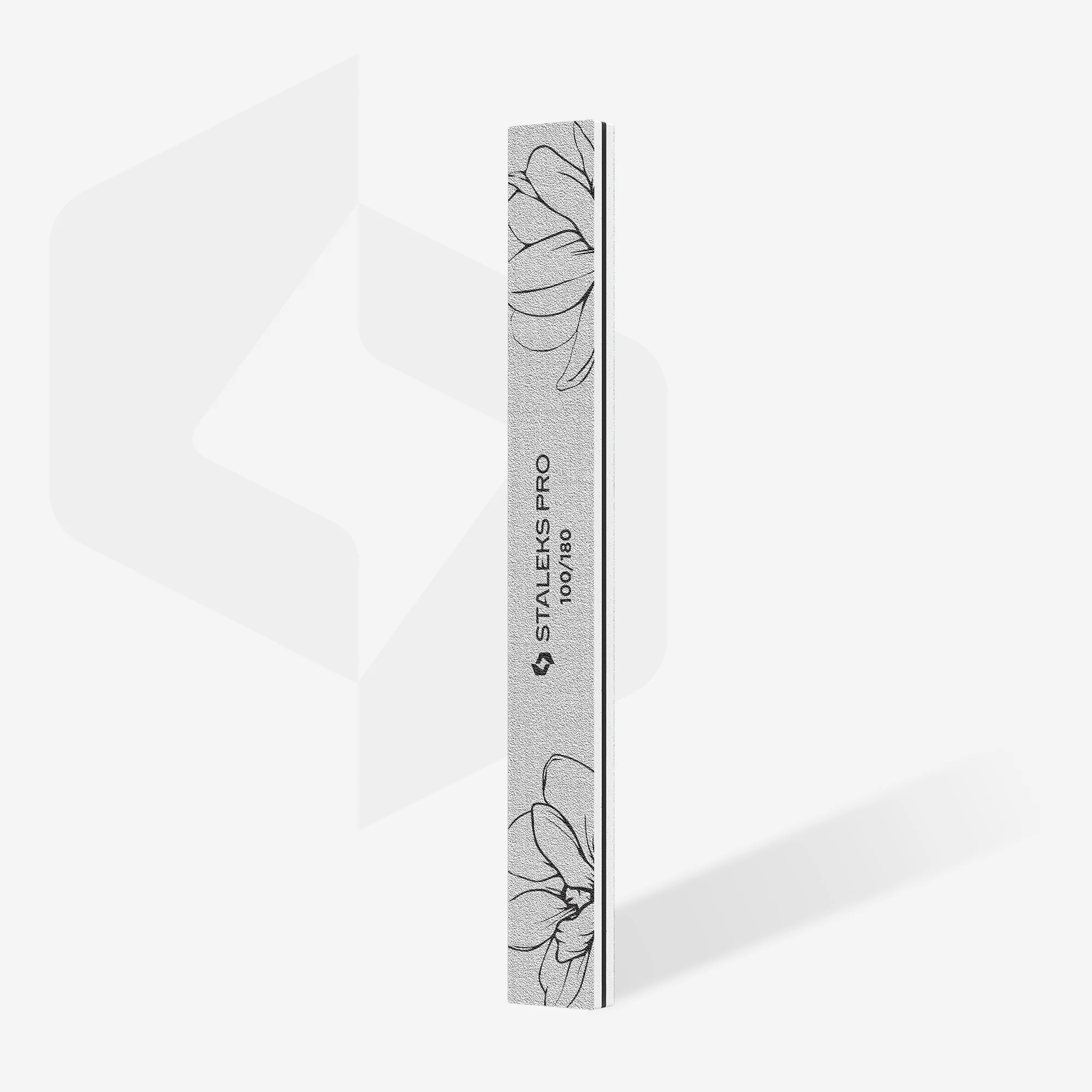 STALEKS EXPERT 20 Straight mineral nail file, 100/180 grit (1 pc) - Image 3