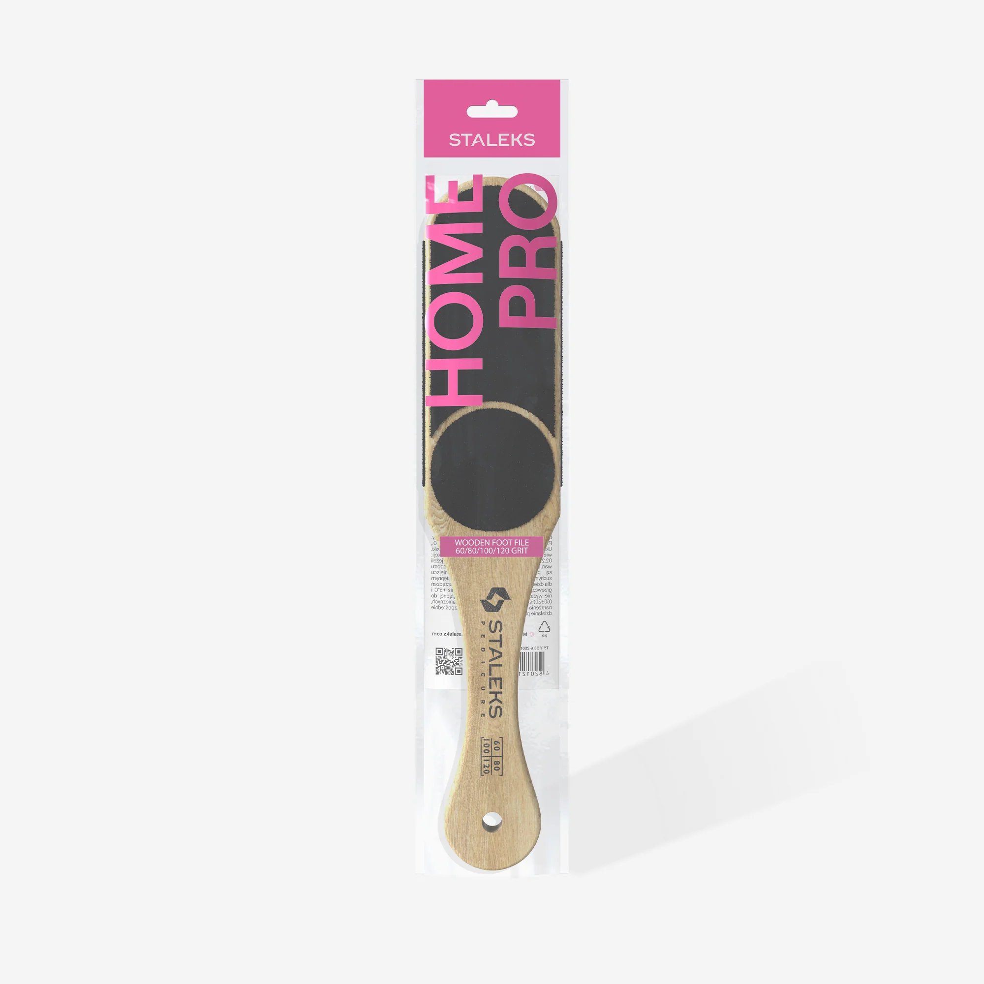 STALEKS HOME PRO 10 TYPE 3 Wooden foot file, 60/80/100/120 grit - Image 4
