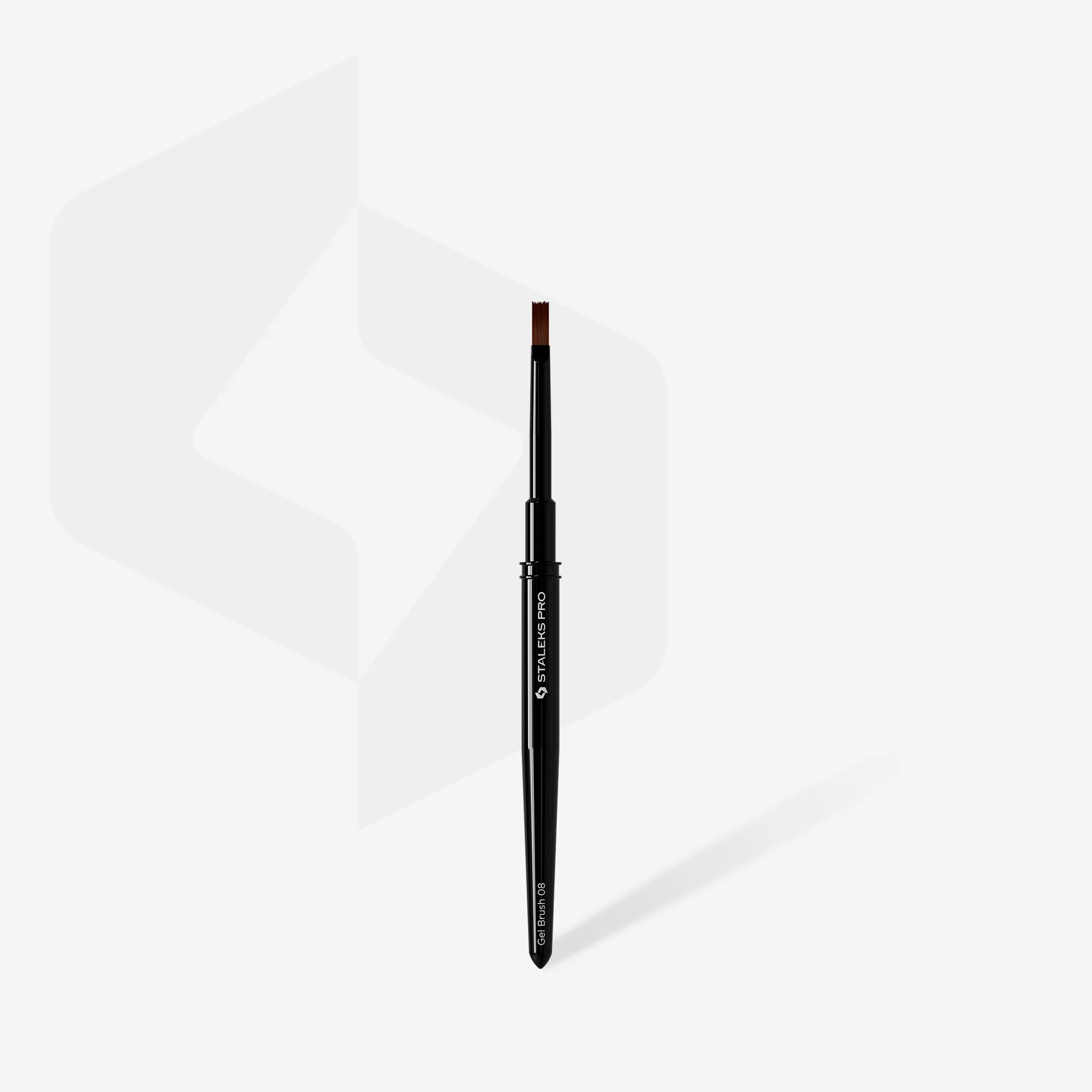 STALEKS EXPERT 08 Straight brush for gel, width 6 mm/length 10 mm - Image 2