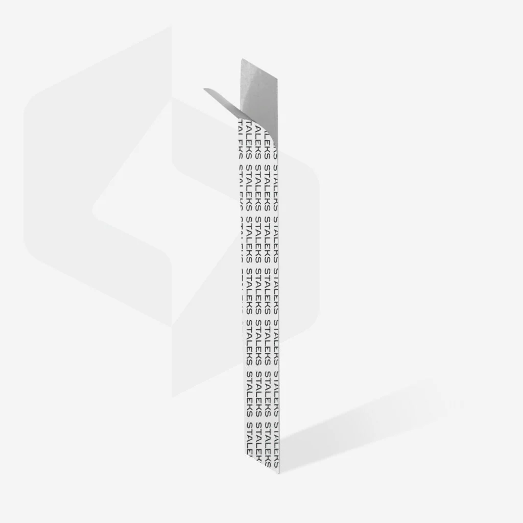 White disposable files for straight nail file Staleks Pro Expert 22, 240 grit (50 pcs) - Image 3
