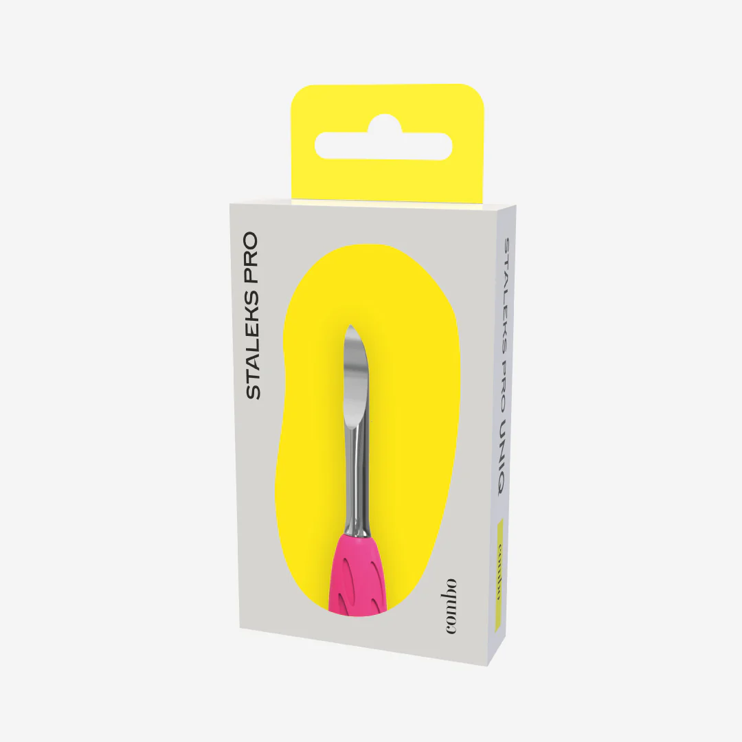 STALEKS UNIQ 19 Combo Working part of the pusher (nail cleaner pusher) - Image 6