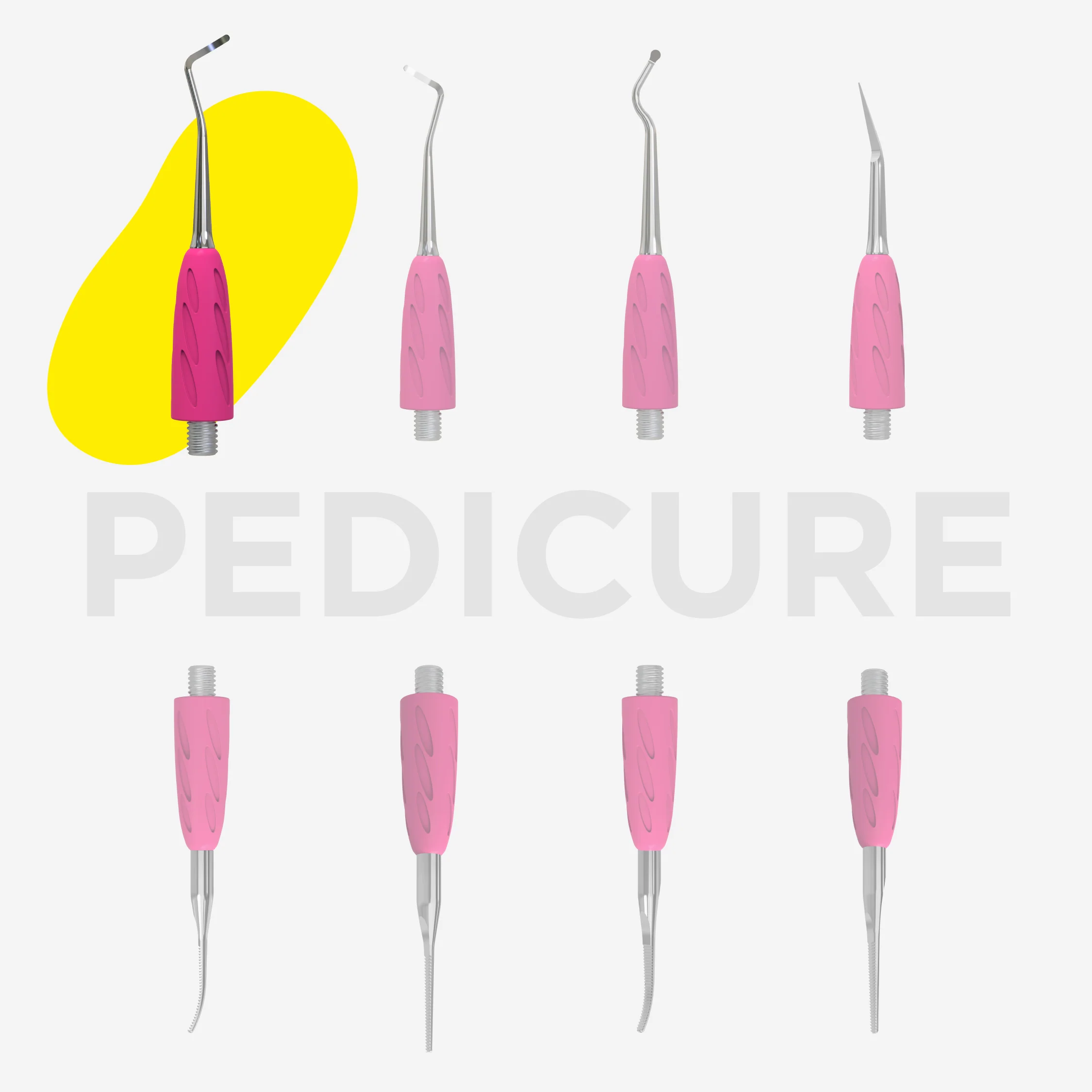 STALEKS UNIQ 31 Combo Working part of the pusher (curette, bend to the left) - Image 3