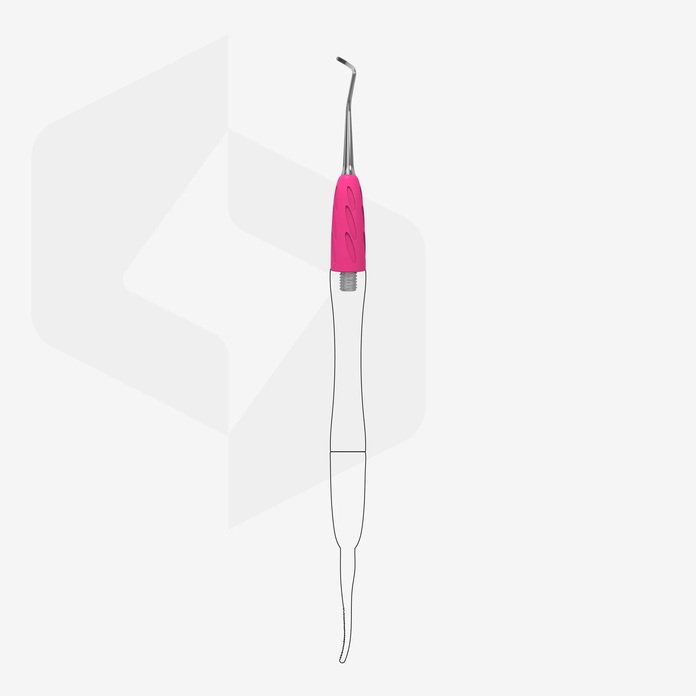 STALEKS UNIQ 32 Combo Working part of the pusher (curette, bend to the right) - Image 6